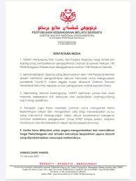 Tekan butang untuk muat turun. Makluman Rasmi Penangguhan Mesyuarat Perwakilan Umno Bahagian Seluruh Negara Umno