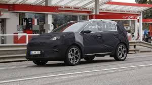 2019 Kia Sportage Caught Revealing New Taillight Design