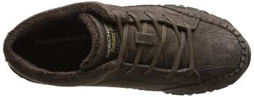 Skechers Bikerstotem Pole Womens Trainers Chocolate Womens