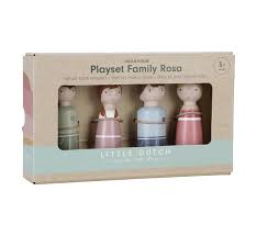 Little Dutch Aanvulset Poppenhuis Familia Rosa Hout