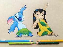 180 Likes 3 Comments Jackie O Disney Daydreamer808 On Instagram Liloandstitch Ohana Hawaii Stitch Drawing Cartoon Drawings Disney Disney Drawings