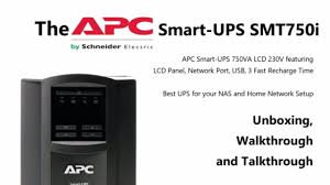 best ups for synology and qnap nas apc smart ups smt750i