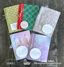 Bring the very best examples of your work along with plenty of business cards. How To Make Easy Cards Fast And On Budget Klompen Stampers