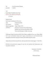 Contoh Surat Magang Di Instansi Pendidikan Pendidikan Surat Ilmu Sosial