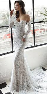 Trendy Wedding Dresses 2018 For Contemporary Bride Top Wedding Dresses Detached Sleeves Lace Sweethe Bridal Dresses Trendy Wedding Dresses Top Wedding Dresses