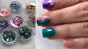 Uñas decoradas de color oro son de los favoritas para el verano y sin duda añade glamour durante todo el año. Easy Nail Art Desingns Turquoise In Short Nails Unas Acrilicas Cortas Color Turquesa Youtube