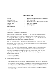 The general manager position is a key post to look after all financial and administrative matters of any finance & administration manager job description. Icpau On Twitter Job Alert Are You Fit To Take On A Senior Management Role As Accounts Administration Manager Send A Detailed Up To Date Cv To Twongyeirwesha Yahoo Com Before 18th October 2019 Promotingprofessionalisminaccountancy