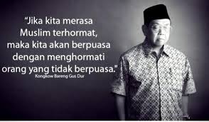 Gus Dur Islamic Quotes Bijak Kutipan Muslim