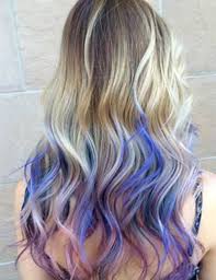 Silver grey hair can look super stylish. 5 Star Seller Grey Purple Ombre Hair Extensions Silver Hair Etsy