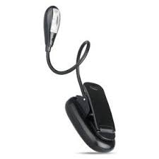 Energizer Led Book Light Clip On Personal Flashlight For Reading In Bed Walmart Com Book Lights Best Clips Reading In Bed