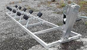 Marine Roller Ramps Naylor Systems Ontario Canada Boat Dock Boat Boat Lift
