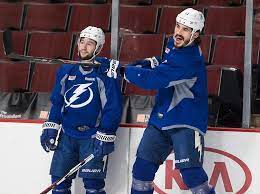 Boyle And Johnson In Morning Skate For Game 4 Lightning Hockey Tyler Johnson Tampa Bay Lightning