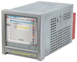 Eurotherm 6100a 12 Channel Paperless Chart Recorder Measures Current Millivolt Resistance Voltage
