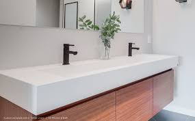 Custom made vanity tops time it takes to make: Custom Concrete Sinks