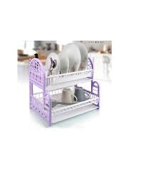Plate a flat, thin object; High Quality 2 Tier Bpa Free Plastic Dish Drainer The Top Tier Is Designed To Hold Plates Bowls And Dishes While Appliances Online Kitchen Appliances Kitchen