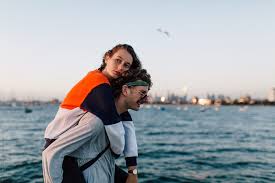 And if he doesn't, then his rank on the bf meter will plummet. Boyfriend Carrying His Girlfriend On His Back At Coastline By Boris Jovanovic