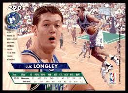 So, how much is luc longley worth at the age of 51 years old? 1993 94 Fleer Ultra Luc Longley 290 Ebay