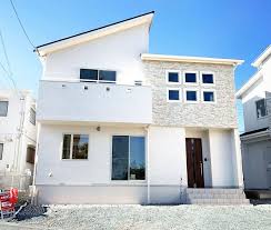 ベスト ハウジング 窓が特徴的なナチュラルなお家 新築 建売 浜松 モダン ホワイト 外観 マイホーム 外観 新築一戸建て 住宅 外観