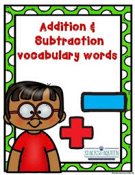 Addition Words Anchor Chart Worksheets Teaching Resources