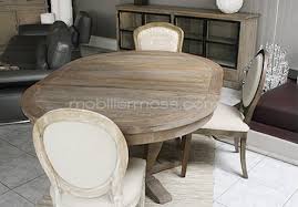 Relaxdays table à manger ronde arvid style scandinave 6 8 personnes hxd. Table Ronde Extensible De Salon En Bois Helise Table De Salle A Manger Mobilier Moss Iziva Com