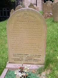 Headstones: Gravestone of Thomas Lomas and relatives