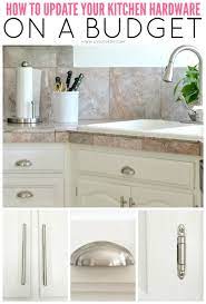 50 Budget Decorating Tips You Should Know Kitchen Hardware Kitchen Decor Painting Kitchen Cabinets