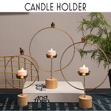Pair candle holders with other tableware and party supplies to complete the look of your celebration. Buy Candle Holder Ring Shape Metal Iron Decorative Candlestick For Party Wedding Dining Table Ornaments At Affordable Prices Price 22 Usd Free Shipping Real Reviews With Photos Joom