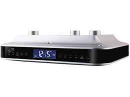 The sylvania cd clock radio mounts out of the way under a counter or cabinet so you don't have to take up valuable real estate. 11 Best Under Cabinet Radios Our Picks Alternatives Reviews Alternative