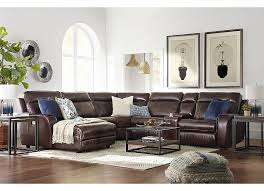 This italian style leather sectional couch is inspired by the 20th century modernism. Bradley Sectional Find The Perfect Style Havertys
