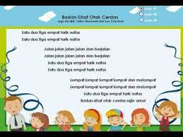 Contextual translation of badan cergas minda cerdas into english. Badan Sihat Otak Cergas Vokal Youtube