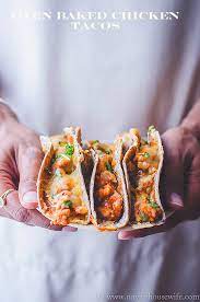 Oven Baked Chicken Tacos The Novice Housewife
