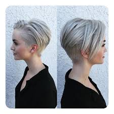 This traditional undercut style is ideal for a round or square face shape. Undercut Blond Frauen Novocom Top
