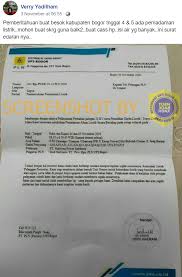 429 nomor kode pos yang ada di kabupaten bojonegoro ini akan sangat membantu segala jenis kegiatan baik dalam kota maupun luar kota. Salah Surat Pemberitahuan Pemadaman Listrik Di Wilayah Bogor Oleh Pln Wartakita Id