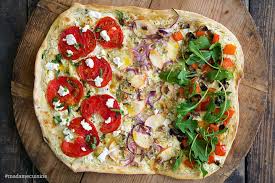 Gemuse Flammkuchen Herzhaft Und Knusprig Madame Cuisine Rezept In 2020 Flammkuchen Lebensmittel Essen Essen