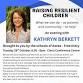 Raising Resilient Children - An evening with event image