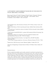 See the top reviewed local lighting designers and suppliers in montreal, qc on houzz. Pdf A Cryogenic Liquid Mirror Telescope On The Moon To Study The Early Universe