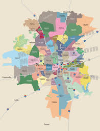 San Antonio Zip Code Map Mortgage Resources