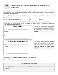 Pass a certification exam in core (a) and at least one category detailed below. Tennessee Pesticides Fill Out And Sign Printable Pdf Template Signnow