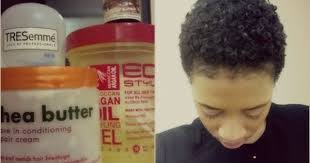 Tutorial Twa Wash N Go Natural Hair Styles Eco Styler Gel Eco Gel Hairstyles For Short Hair