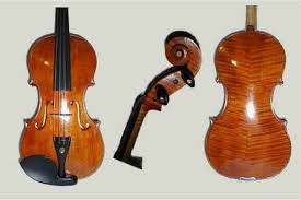 Just one of the violins recently hand crafted at Gregoire's Violin Shop for  violin cello viola stringed instruments made by Vermont violin maker  luthier Marc Gregoire