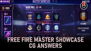 Does your website create game free fire names automatically? Free Fire Master Showcase Event All Cg Questions Correct Answers