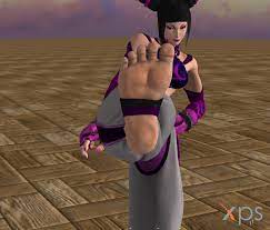 Anime Feet: The Foot Queen of Street Fighter