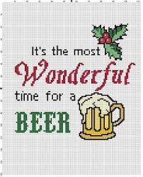 Christmas counted cross stitch patterns to print online, thousands of designs to choose from. It S The Most Wonderful Time For A Beer Christmas Holiday Elf Santa Funny Modern Subversive Cross Stitch Pattern Instant Download In 2021 Geek Cross Stitch Cross Stitch Funny Cross Stitch