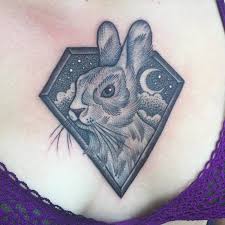 A legible tattoo in a rabbit's ear provides permanent identification for that animal. 75 Must Have Bunny Tattoo Ideas And Inspiration Ohlalaparis Com