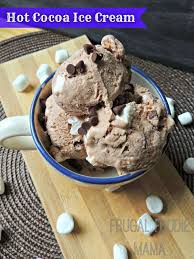 Hot Cocoa Ice Cream Via Thefrugalfoodiemama Com Coconutmilk Hotcocoamix Cocoa Ice Cream Ice Cream Recipes Cream Recipes