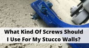 Maybe you would like to learn more about one of these? What Kind Of Screws Should I Use For My Stucco Walls