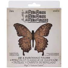 Download Tim Holtz Alterations Layered Butterfly Die And Embossing Folder