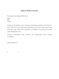 Contoh surat pernyataan pembatalan pembelian 5 0 response to contoh surat pembatalan pemesanan barang. Contoh Surat Pernyataan Pembatalan