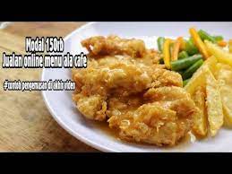 Ide Usaha Online Makanan Ala Cafe Dengan Modal 150rb Youtube Makanan Catering Steak