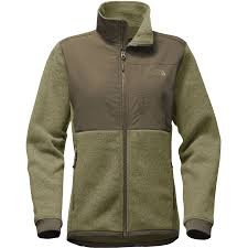 The North Face Novelty Denali Fleece Jacket Women S Burnt Olive Green Heather New Taupe Green Fleece Jacket Womens North Face Women The North Face
